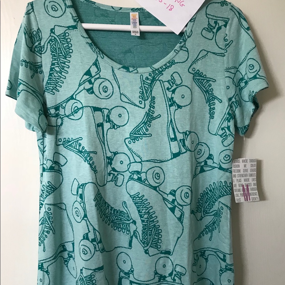 LuLaRoe Roller Skates Classic Tee